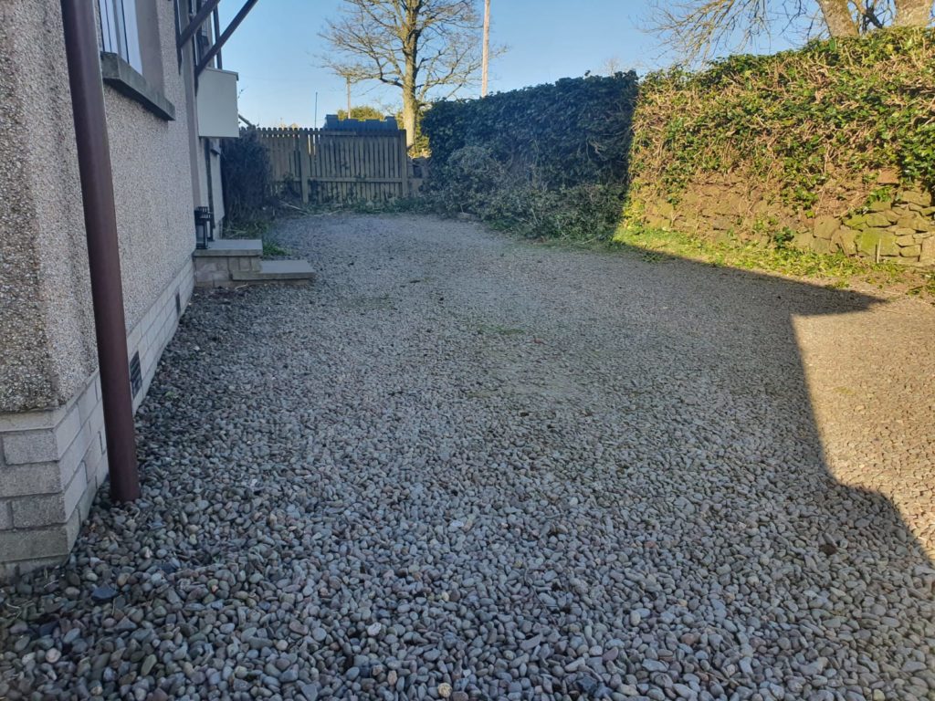 Tarmac Driveway, Gordon, Scottish Borders - Before