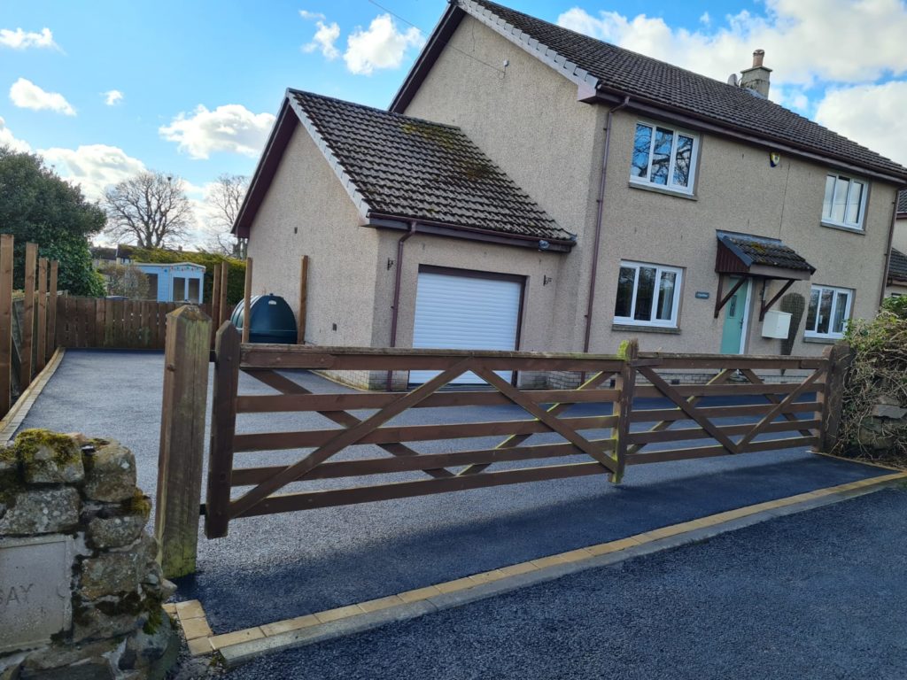 New Tarmac Driveway, Gordon, Scottish Borders - After