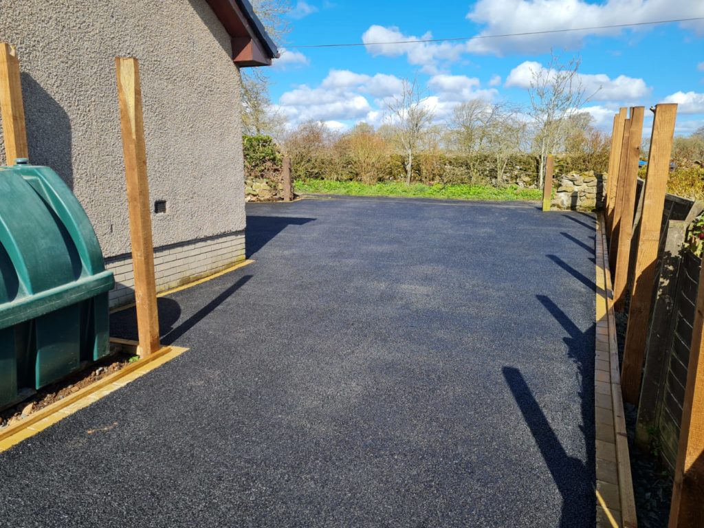 New Tarmac Driveway, Gordon, Scottish Borders - After