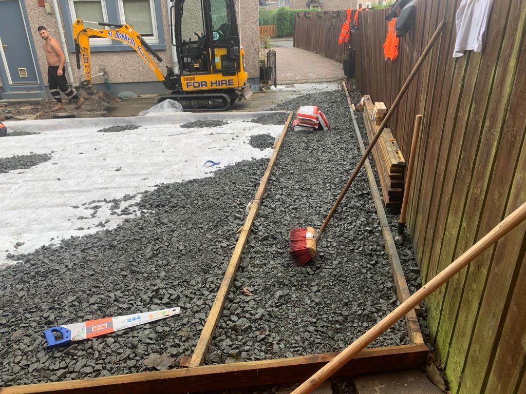 Monobloc Patio and Pathway - Musselburgh, Edinburgh