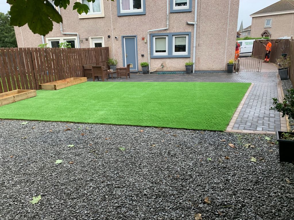 Monobloc Patio and Pathway - Musselburgh, Edinburgh