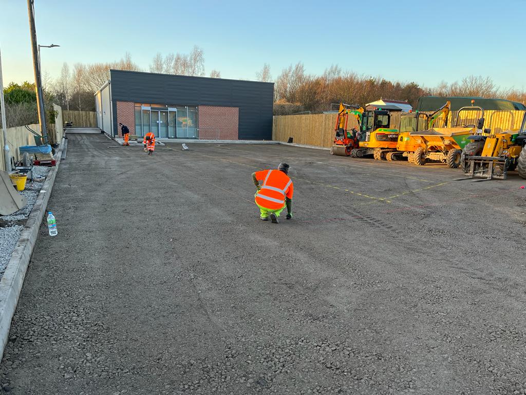 Car Park Installation Contractors, Edinburgh Midlothian