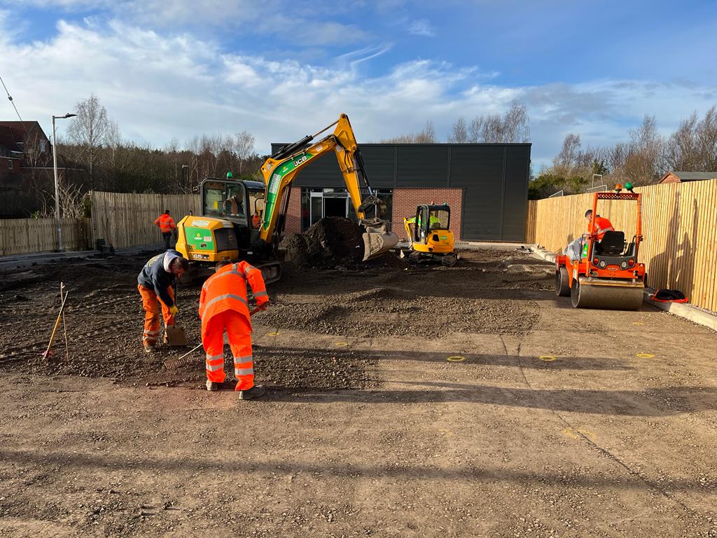 Car Park Installation Contractors, Edinburgh Midlothian