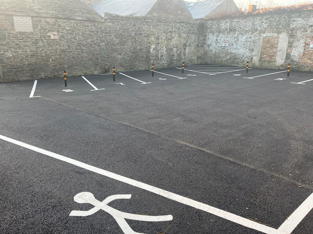 Residential Tarmac Car Park Installation, Galashiels