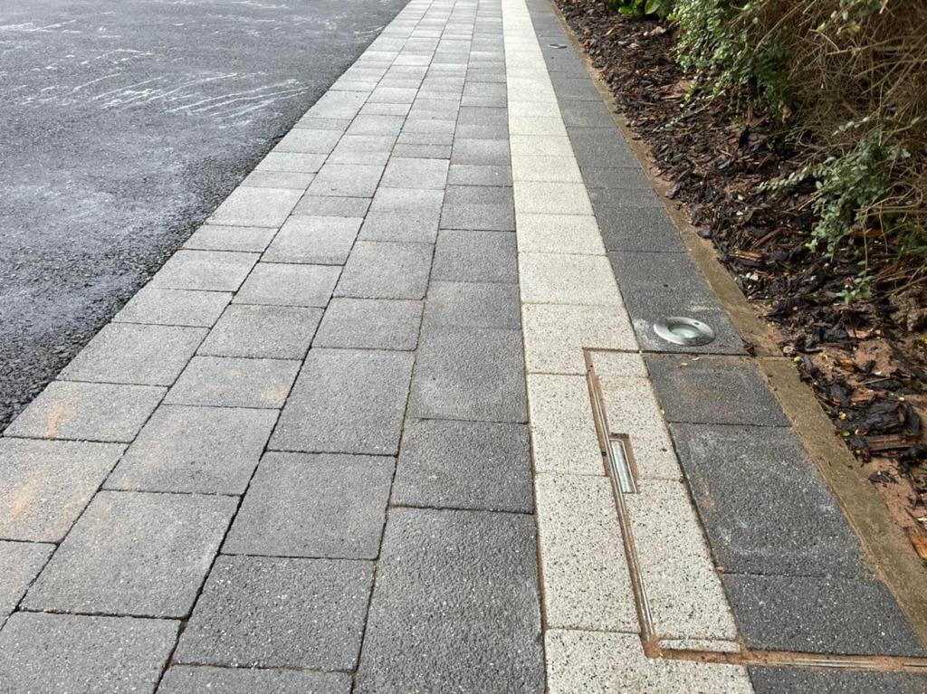 Tarmac Driveway with Spotlights in Balerno Edinburgh