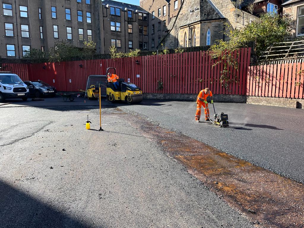 Residential Tarmac Car Park Contractor - Easter Road, Edinburgh