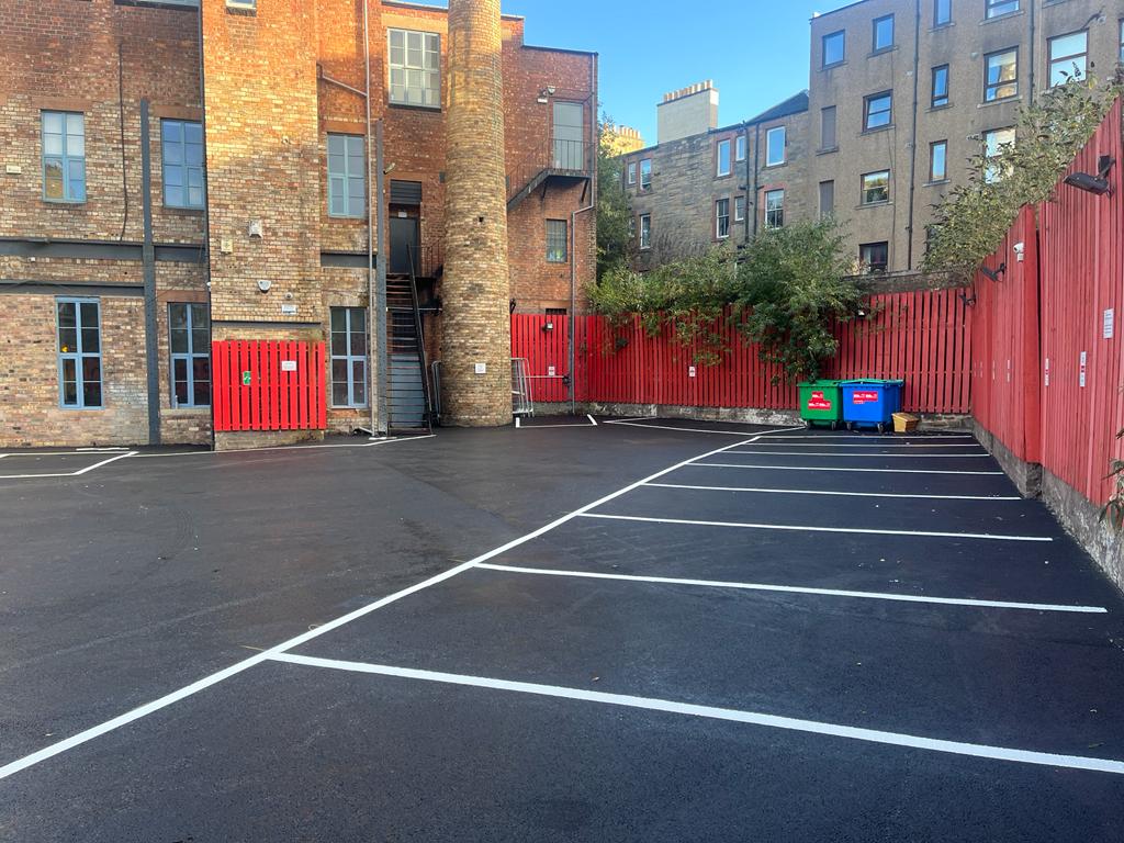 Residential Tarmac Car Park Contractor - Easter Road, Edinburgh