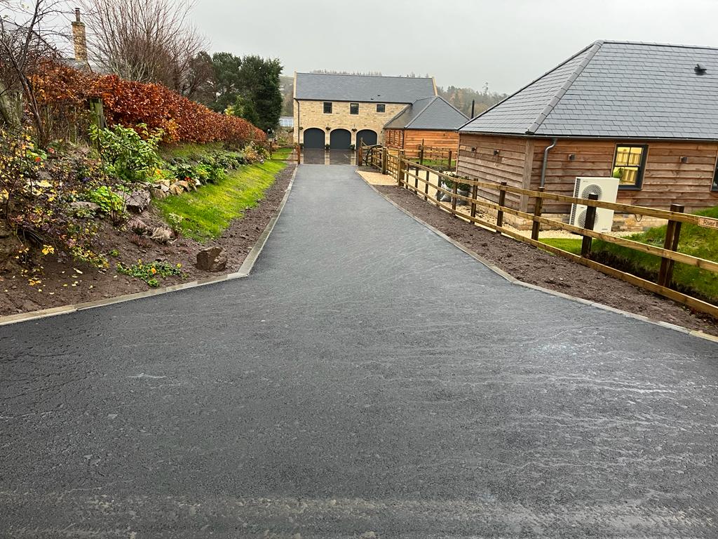 Tarmac Shared Residents Driveway - Rothbury, Northumberland