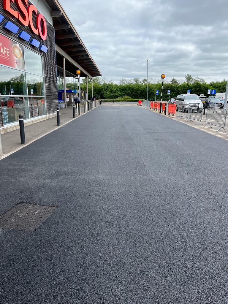 Tarmac Tesco Superstore Car Park - Dumfries and Galloway