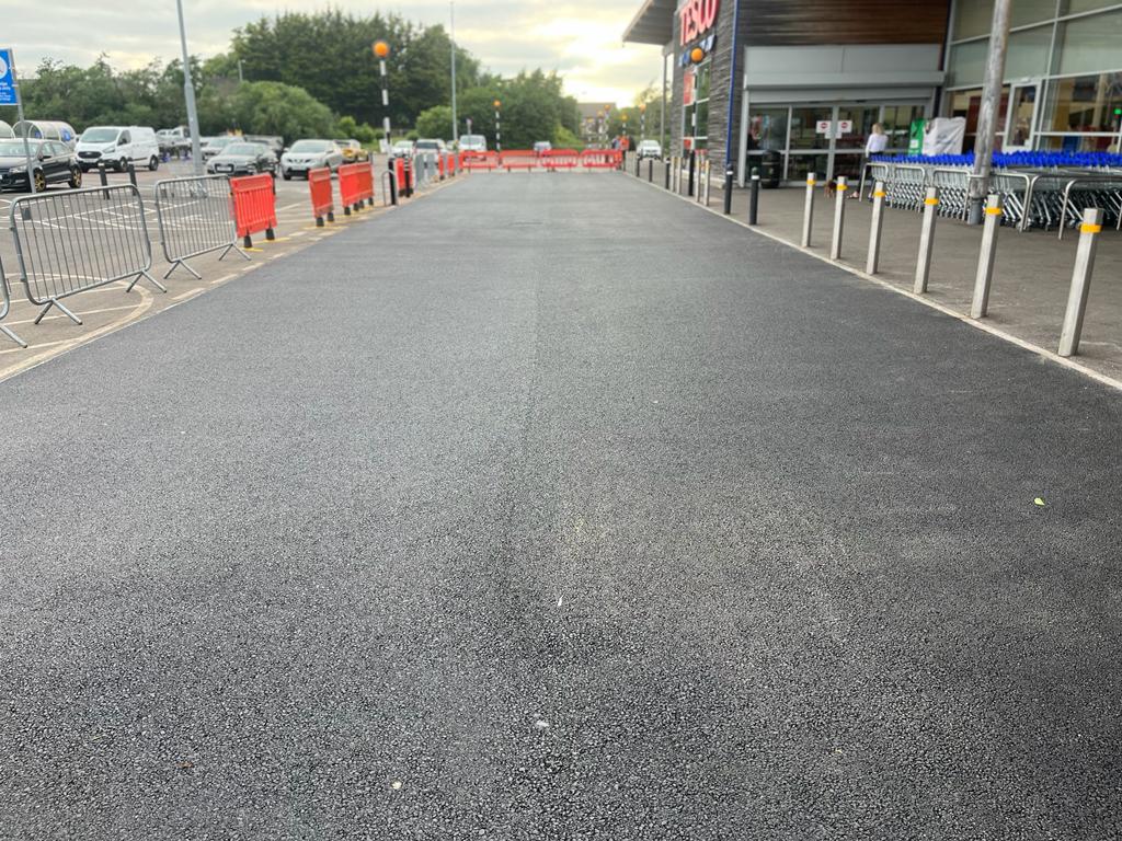 Tarmac Tesco Superstore Car Park - Dumfries and Galloway