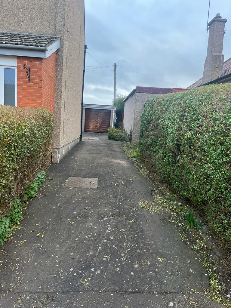 Edinburgh New Tarmac Driveway & Charcoal Block Paving Patio