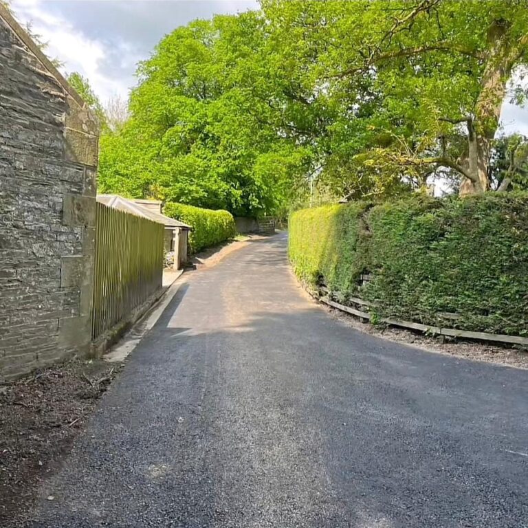 Tarmac Farm Roadway, Hawick, Scottish Borders