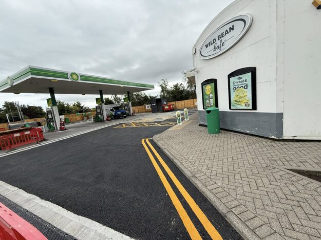 Road Planing, Tarmac Resurfacing Contract Works - BP, Peter Cutler, Aberdeen