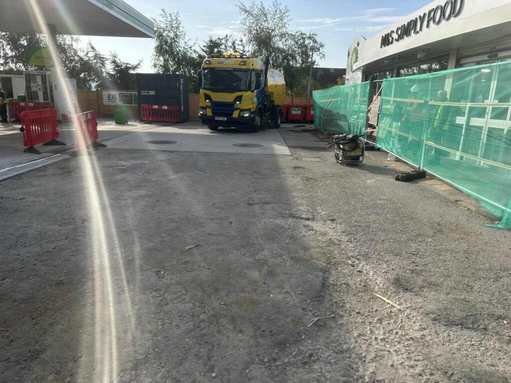 Road Planing, Tarmac Resurfacing Contract Works - BP, Peter Cutler, Aberdeen