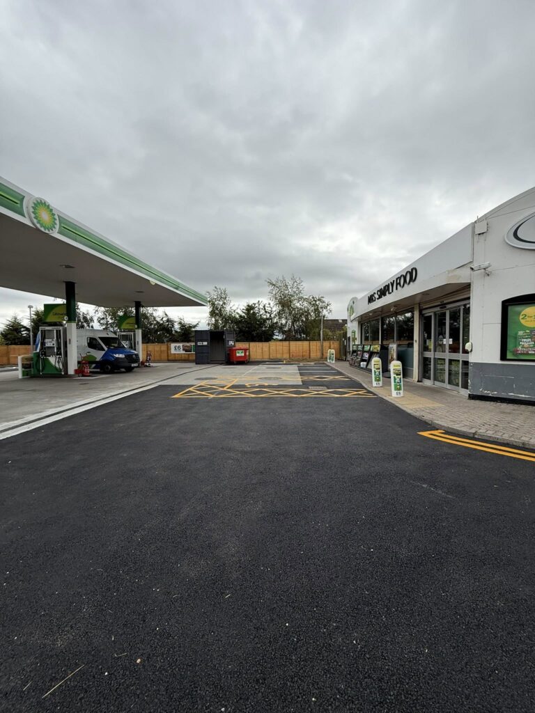 Road Planing, Tarmac Resurfacing Contract Works - BP, Peter Cutler, Aberdeen