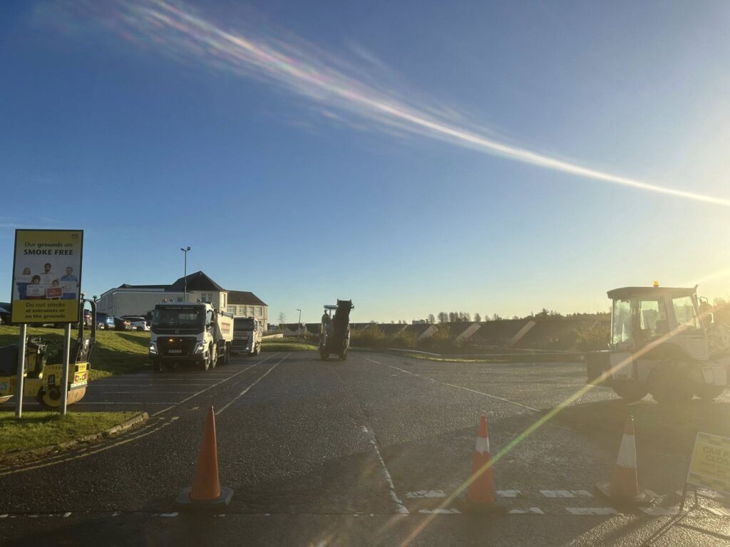 NHS Hospital Car Park Upgrade