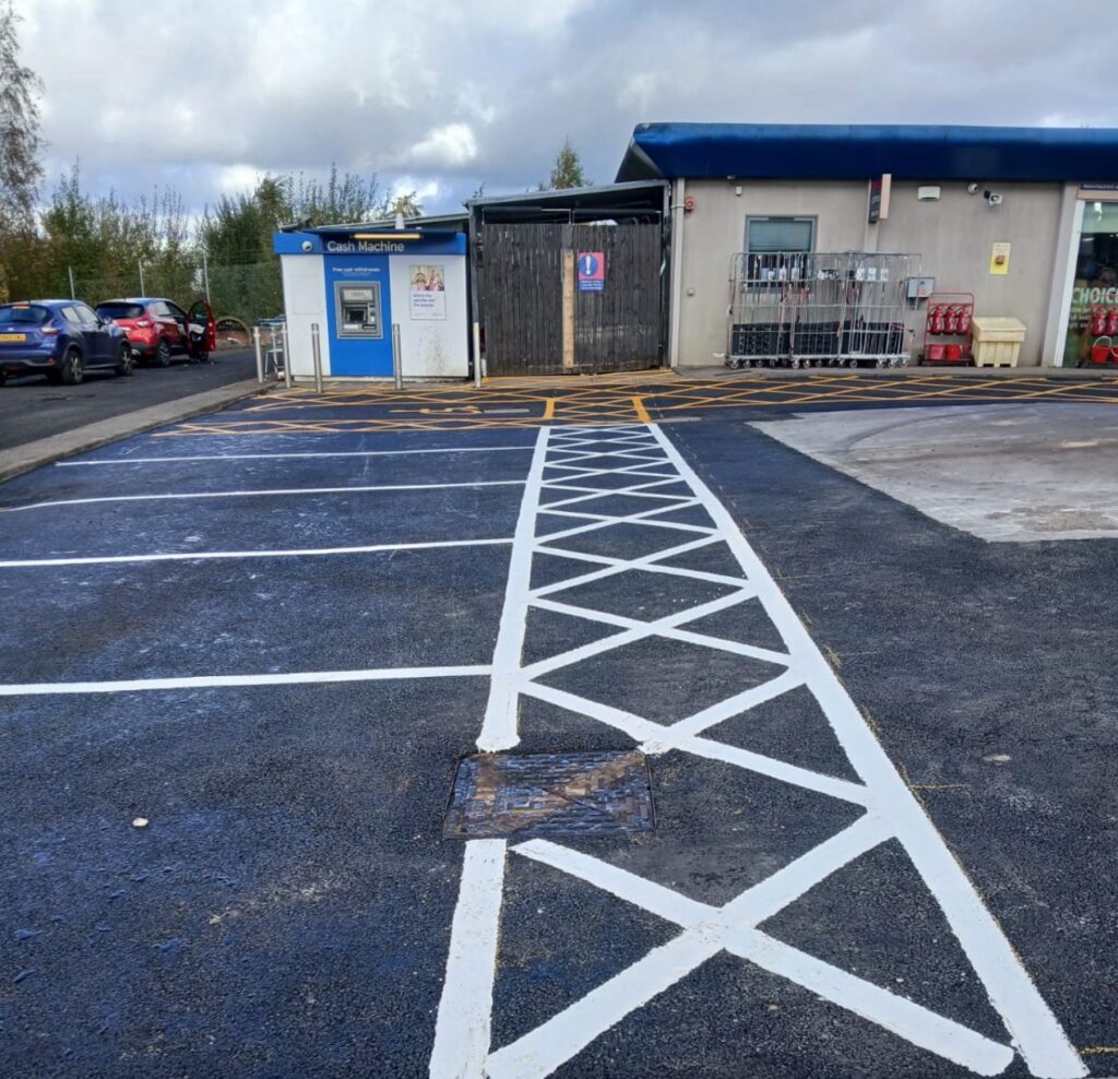 Tarmac Forecourt and Line Markings
